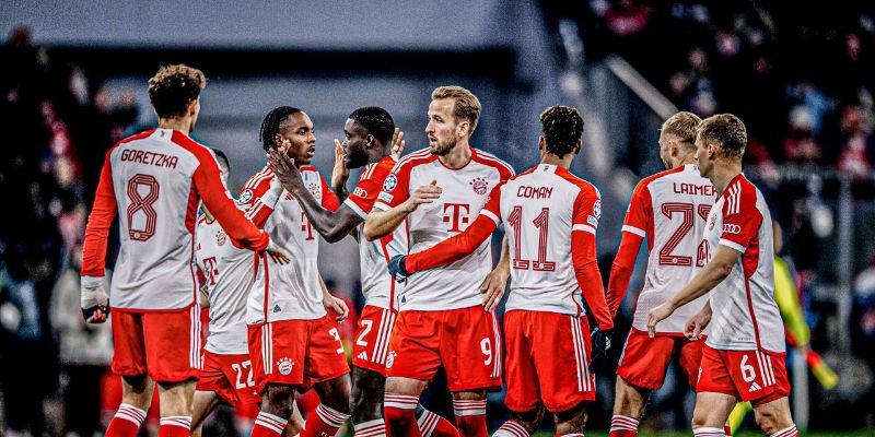 Bayern Munich là câu lạc bộ đáng gờm trong giải đấu C1