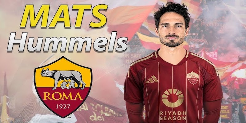 Mats Hummels Hết Thất nghiệp Và Vực Dậy Đam Mê Nhờ AS Roma 3 AS Roma đặt kỳ vọng lớn dành cho trung vệ hàng đầu thế giới